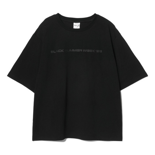 BSWバック立体ロゴTシャツ 詳細画像 ブラック 1