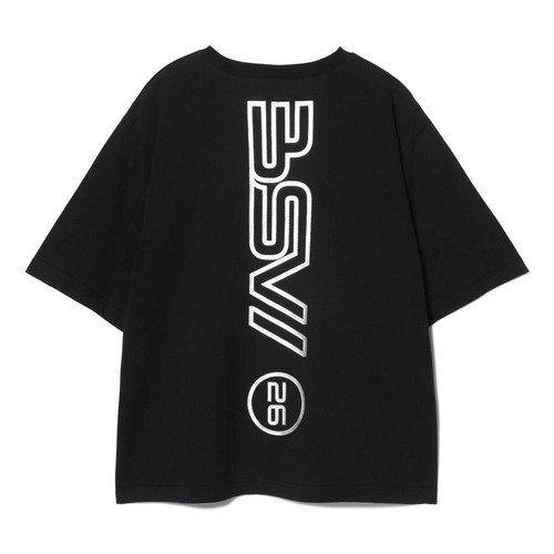 BSWバック立体ロゴTシャツ 詳細画像 ブラック 2