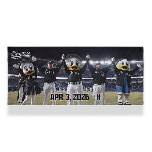 2026ベストシーン 選手集合フェイスタオル(4.3vsH) 詳細画像 1カラー 1