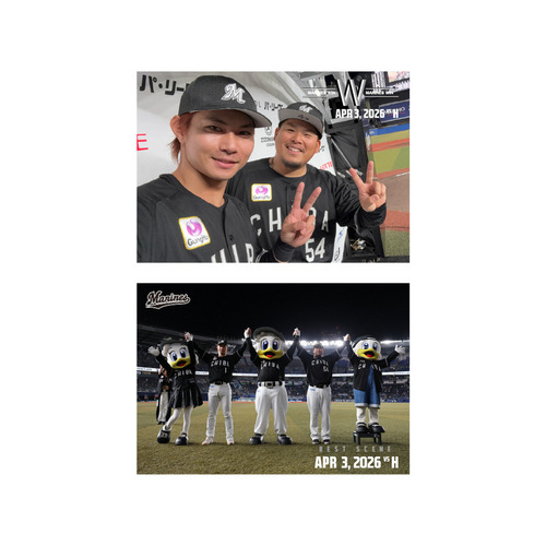 2026ベストシーン 選手集合・セルフィーブロマイド2枚セット(4.3vsH) 詳細画像 1カラー 1