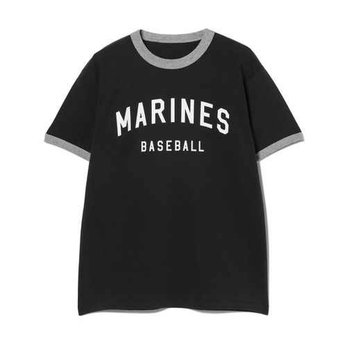 MARINES BASEBALL リンガーＴシャツ 詳細画像 グレー 6