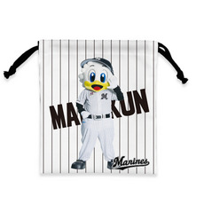 マリーンズ×ドラゴンズ 実写マスコットコラボ 巾着