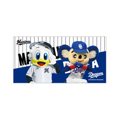 マリーンズ×ドラゴンズ 実写マスコットコラボ ステッカー