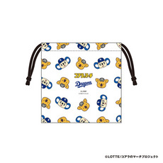 マリーンズ&times;ドラゴンズ コアラコラボ 巾着 詳細画像