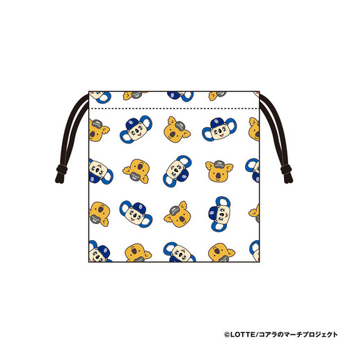 マリーンズ&times;ドラゴンズ コアラコラボ 巾着 詳細画像 1カラー 1
