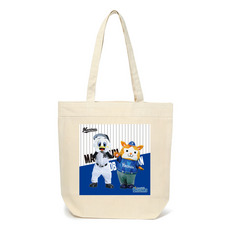 マリーンズ×ベイスターズ 実写マスコットコラボ トートバッグ