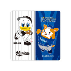 マリーンズ×ベイスターズ イラストマスコットコラボ ミニタオル
