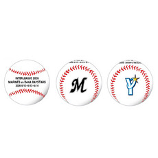 マリーンズ×ベイスターズ  ロゴボール