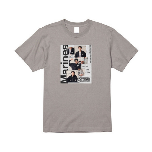 MARINES APPAREL 2026ビジュアル Tシャツ(ver.1) 詳細画像 グレー 1