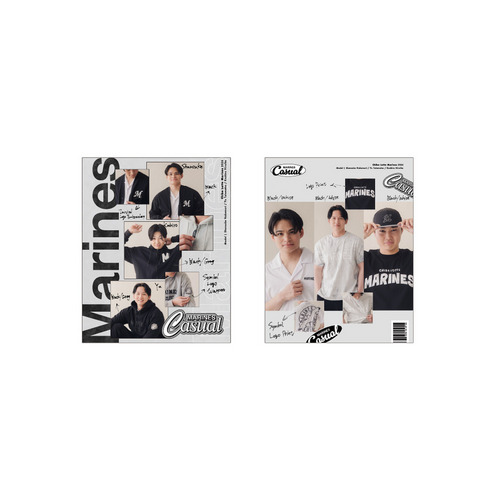 MARINES APPAREL 2026ビジュアル ステッカー2枚セット 詳細画像 #64廣池 康志郎 1