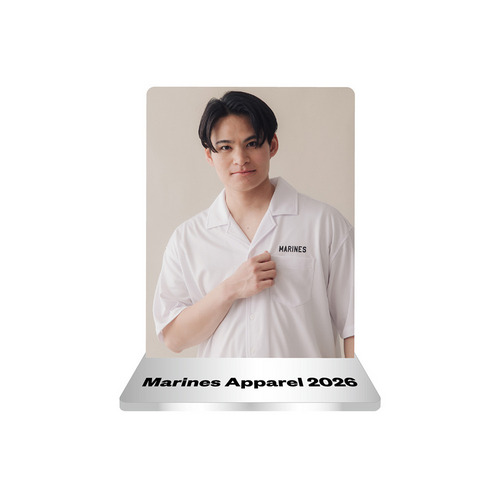 MARINES APPAREL 2026ビジュアル シークレットアクリルスタンド 詳細画像 #64廣池 康志郎 11