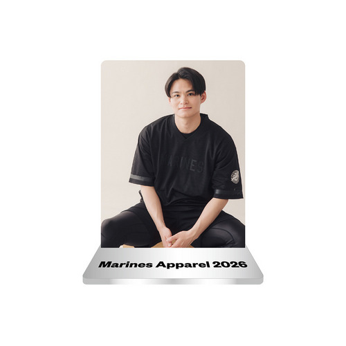 MARINES APPAREL 2026ビジュアル シークレットアクリルスタンド 詳細画像 #64廣池 康志郎 2
