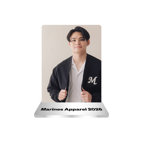 MARINES APPAREL 2026ビジュアル シークレットアクリルスタンド 詳細画像 #64廣池 康志郎 8