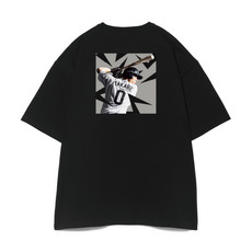 2026シーズンビジュアル ビッグシルエットTシャツ ブラック 詳細画像