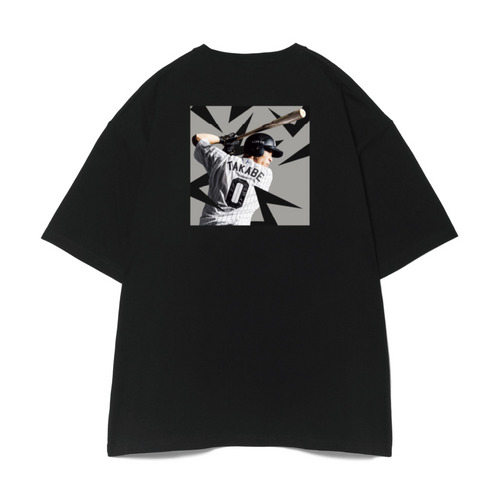 2026シーズンビジュアル ビッグシルエットTシャツ ブラック 詳細画像 1カラー 2