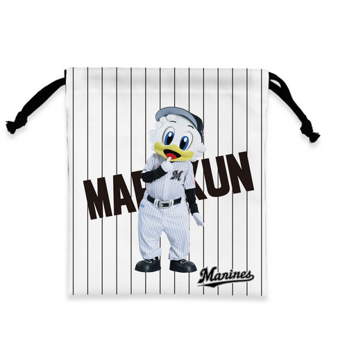 マリーンズ&times;タイガース 実写マスコットコラボ 巾着 詳細画像 ズーちゃん＆キー太 2