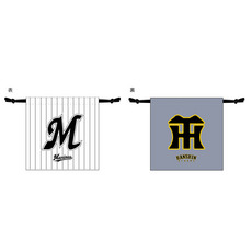 マリーンズ×タイガース ロゴ巾着袋