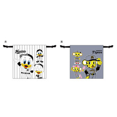 マリーンズ×タイガース マスコット巾着袋