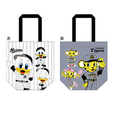 マリーンズ×タイガース マスコット トートバッグ