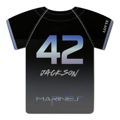 全選手展開 2026ユニホーム型カーマグネット(BSW) 詳細画像 1カラー 1