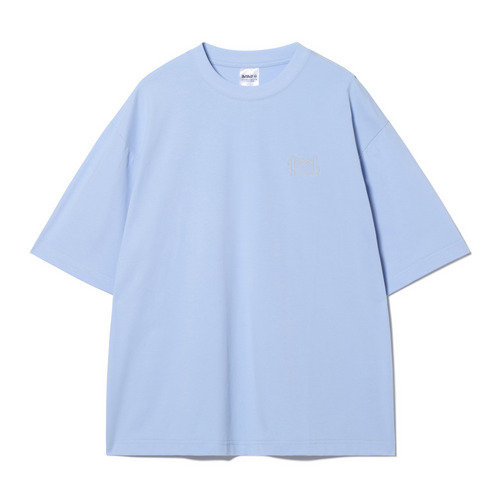 BSW半袖Tシャツ(Mロゴ刺繍) 詳細画像 ブルー 1