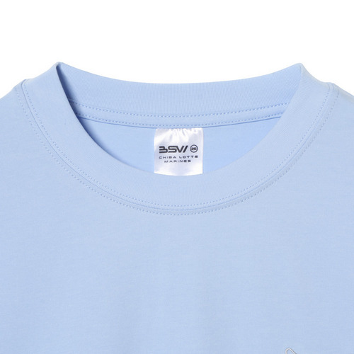 BSW半袖Tシャツ(Mロゴ刺繍) 詳細画像 ブルー 3