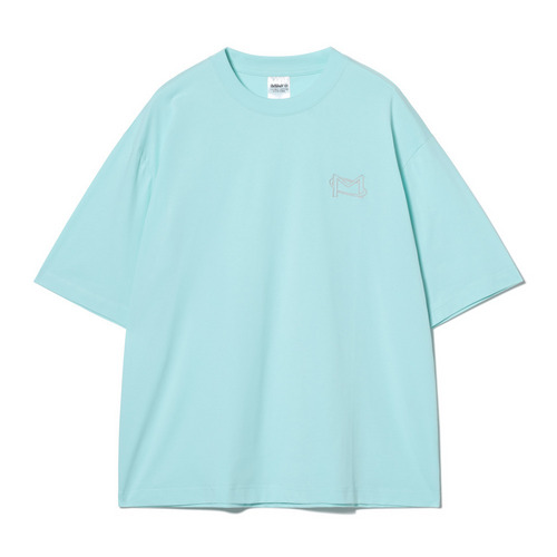 BSW半袖Tシャツ(Mロゴ刺繍) 詳細画像 ターコイズ 1
