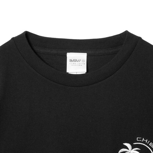 BSW半袖BIGシルエットTシャツ(サークルロゴ刺繍) 詳細画像 ブラック 3