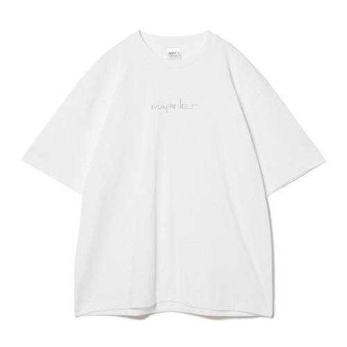BSW半袖BIGシルエットTシャツ(Marinesロゴ刺繍) 詳細画像 ホワイト 1