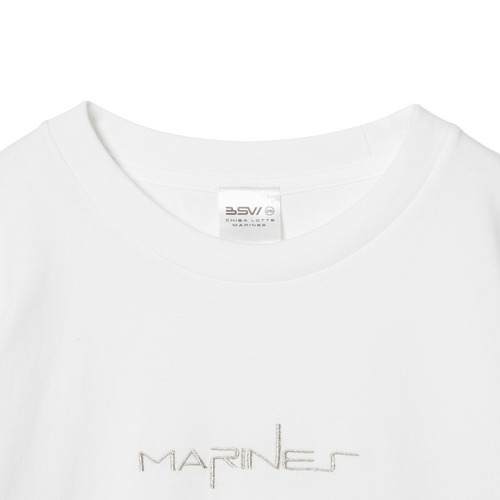 BSW半袖BIGシルエットTシャツ(Marinesロゴ刺繍) 詳細画像 ホワイト 3