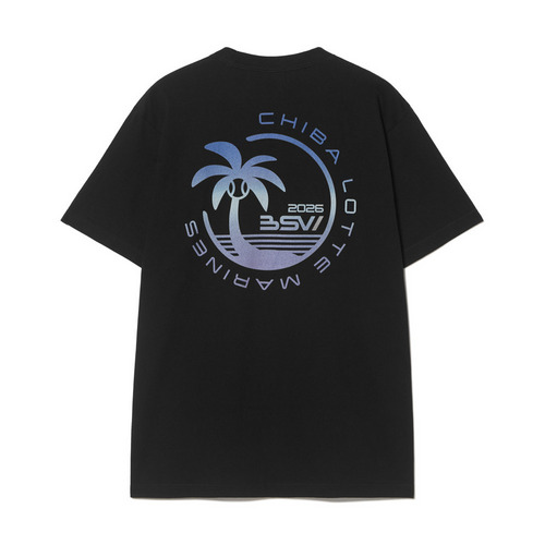 BSW半袖Tシャツ(背面サークルロゴ) 詳細画像 ブラック 2