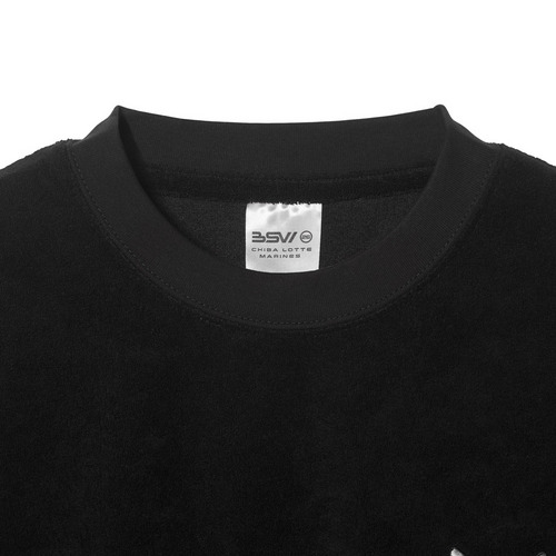 BSWパイル半袖Tシャツ(Mロゴ) 詳細画像 ブラック 3