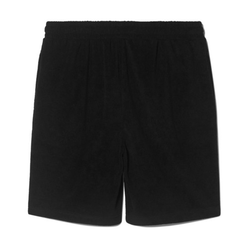 BSWパイルハーフパンツ(Mロゴ) 詳細画像 ブラック 2