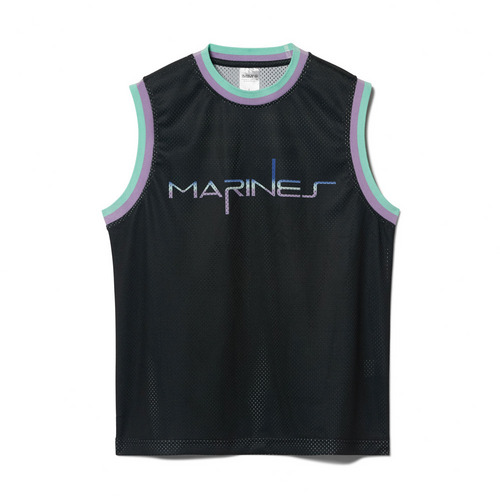 BSWメッシュバスケシャツ(Marines) 詳細画像 ブラック 1