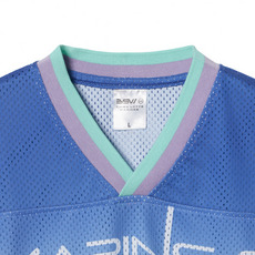 BSWメッシュフットボールシャツ(Marines) 詳細画像
