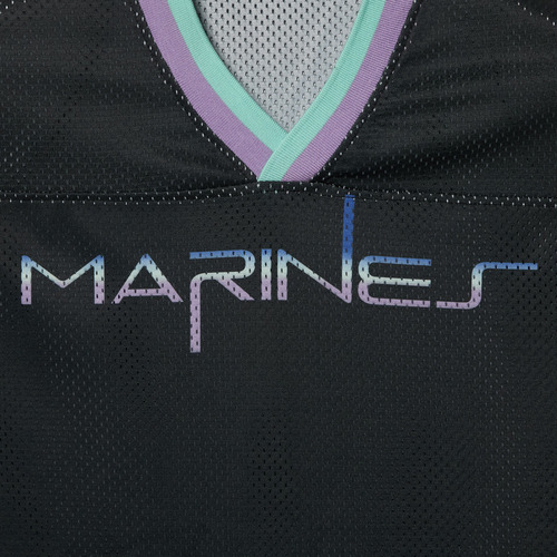 BSWメッシュフットボールシャツ(Marines) 詳細画像 ブラック 6