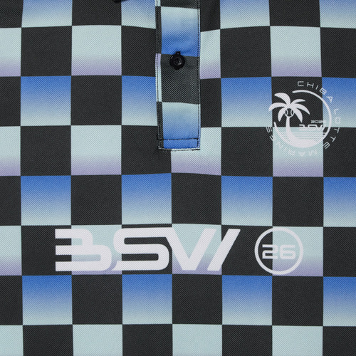 BSW ポロシャツ(市松模様) 詳細画像 レインボー 6