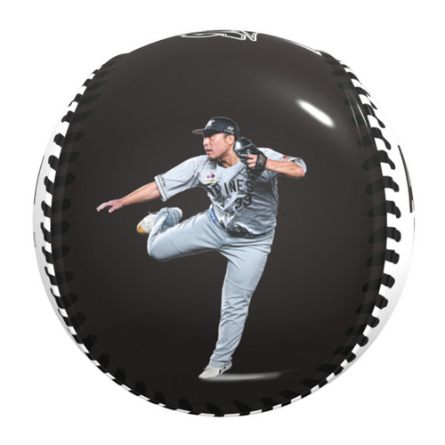 八木彬投手 プロ入り初勝利記念 ピクチャーボール 詳細画像 1カラー 2