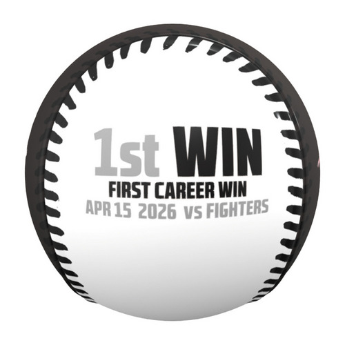 八木彬投手 プロ入り初勝利記念 ピクチャーボール 詳細画像 1カラー 4