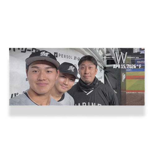 2026ベストシーン 選手セルフィーフェイスタオル(4.15vsF) 詳細画像 1カラー 1