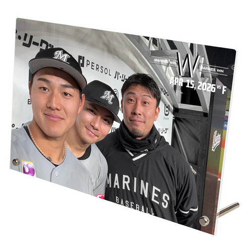 2026ベストシーン 選手セルフィーアクリルパネル(4.15vsF) 詳細画像 1カラー 1