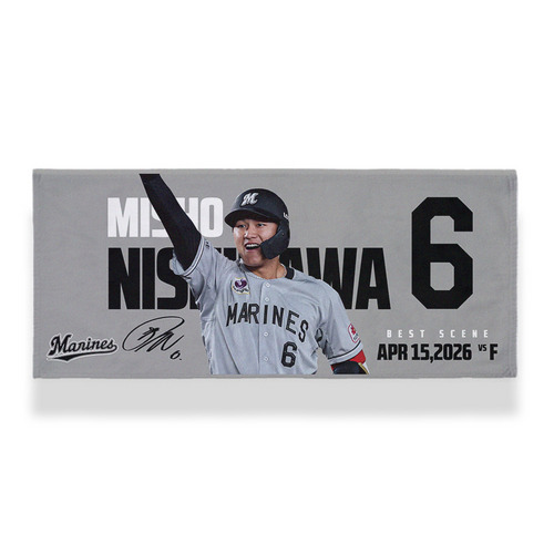 2026ベストシーン フェイスタオル(4.15#6西川) 詳細画像 1カラー 1