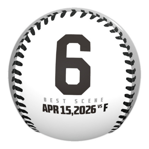 2026ベストシーン ピクチャーボール(4.15#6西川) 詳細画像 1カラー 5