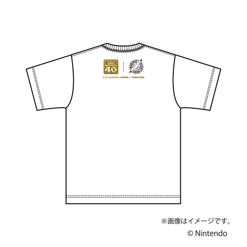 【スーパーマリオブラザーズ40周年】Tシャツ（マリーンズVer.） 詳細画像 1カラー 2
