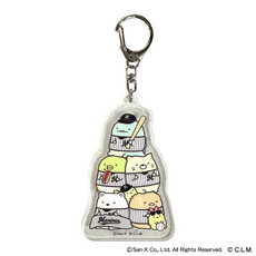 すみっコぐらし×マリーンズ2026 アクリルキーホルダー