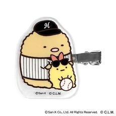 すみっコぐらし&times;マリーンズ2026 アクリル前髪クリップ (シークレット) 詳細画像