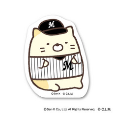 すみっコぐらし&times;マリーンズ2026 ステッカー (シークレット) 詳細画像