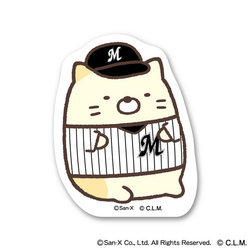 すみっコぐらし&times;マリーンズ2026 ステッカー (シークレット) 詳細画像 1カラー 5