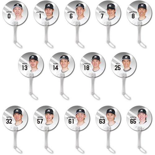 マリーンズシークレットミニクリアうちわ 詳細画像 1カラー 1