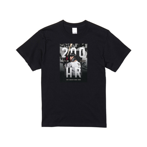 ネフタリ・ソト選手 NPB通算200本塁打記念 Tシャツ 詳細画像 ブラック 1